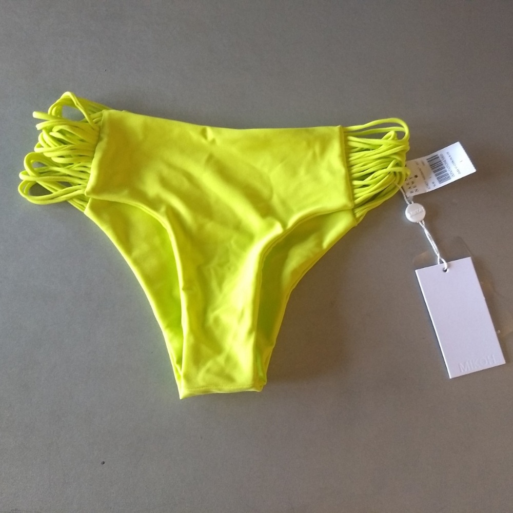 Mikoh Velzyland Bottom L Citron Aloe NWT